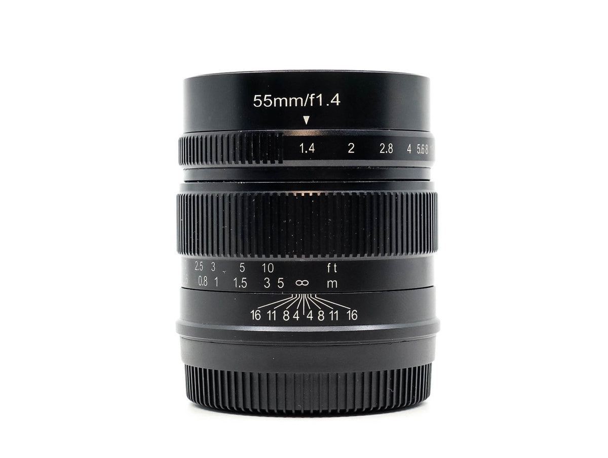 7Artisans 55mm f/1.4 - Fujifilm X Fit · hoofdafbeelding