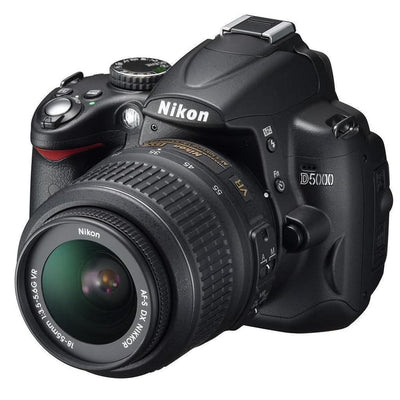 SLR D5000 - Zwart + Nikon AF-S DX Nikkor 18-55mm f/3.5-5.6G VR