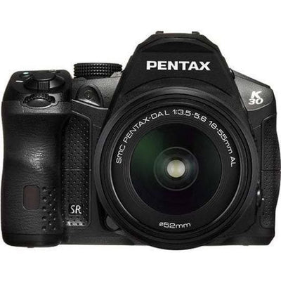Reflex K-30 - Zwart + Pentax smc Pentax-DAL 18-55mm f/3.5-5.6 AL f/3.5-5.6