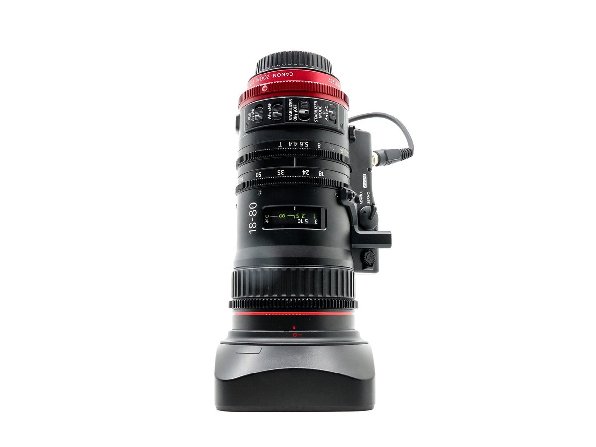 Canon CN-E 18-80mm T4.4 - Voor EF-mount · main image
