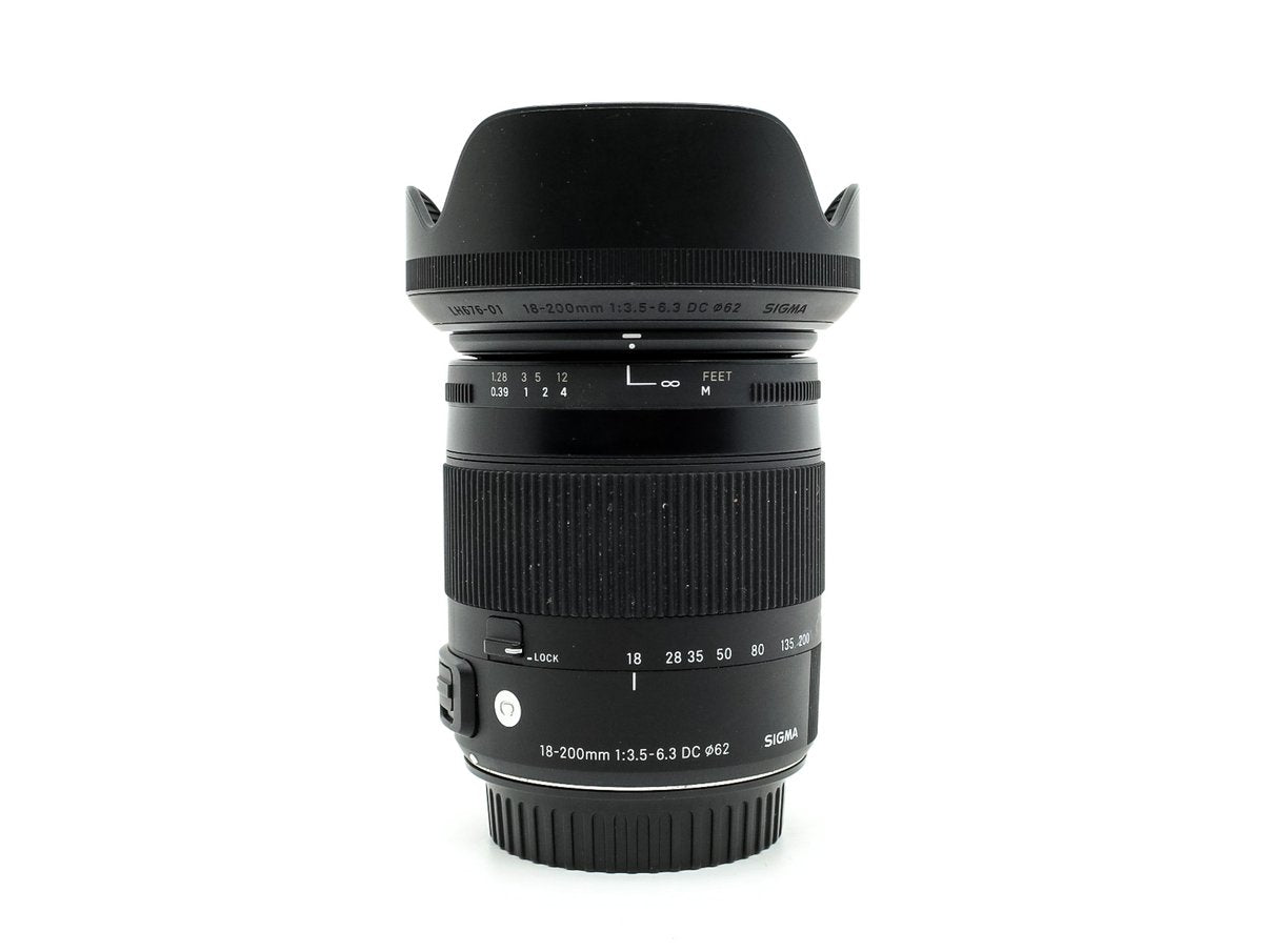 Sigma 18-200mm f/3.5-6.3 DC Macro OS HSM Contemporary - Geschikt voor Canon EF-S · hoofdafbeelding