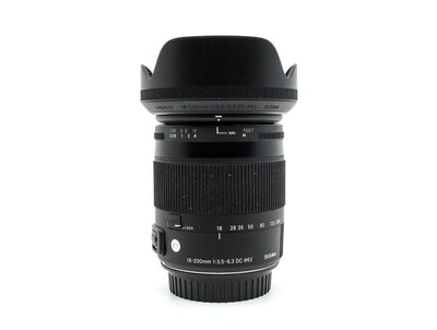 Sigma 18-200mm f/3.5-6.3 DC Macro OS HSM Contemporary - Geschikt voor Canon EF-S