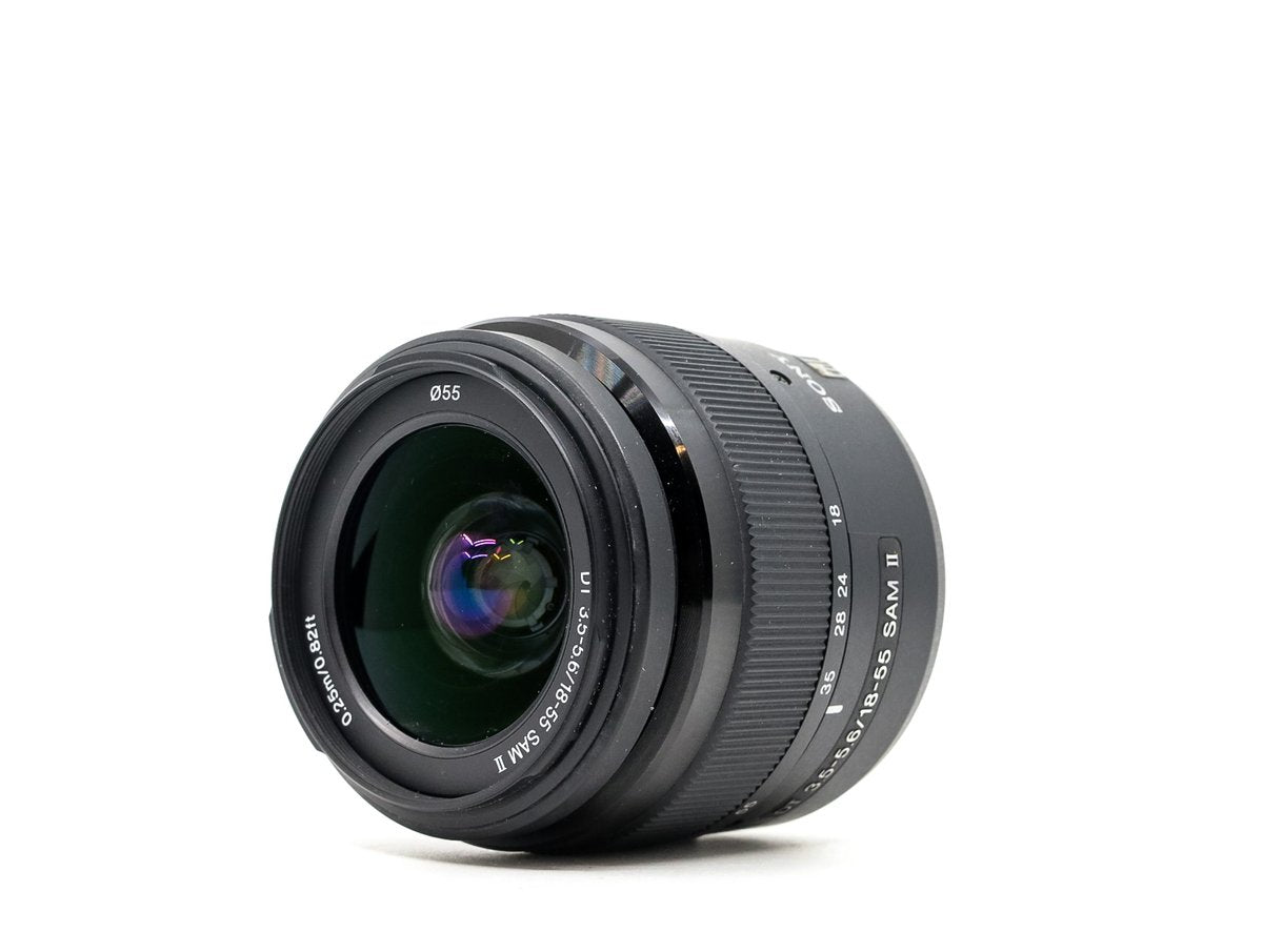 Sony DT 18-55mm f/3.5-5.6 SAM II - Geschikt voor Sony A · hoofdafbeelding