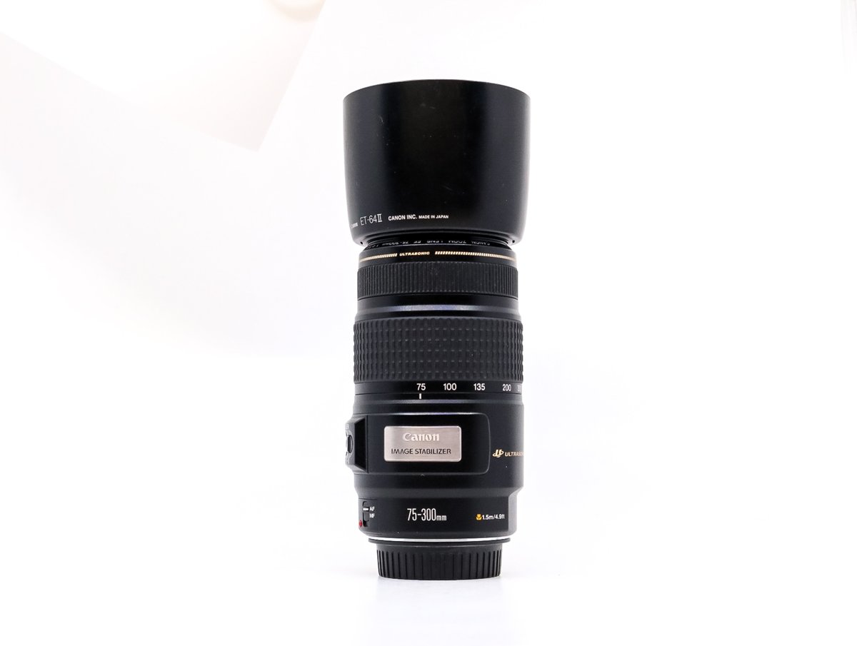 Canon EF 75-300mm f/4-5.6 IS USM Lens · hoofdafbeelding