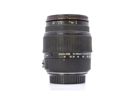Sigma 18-200mm f/3.5-6.3 DC OS HSM II - Geschikt voor Canon EF-S