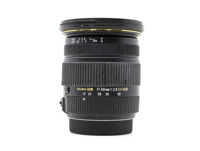 Sigma 17-50mm f/2.8 EX DC - Sony A-mount