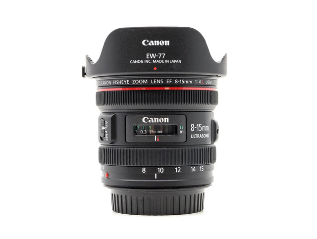 Canon EF 8-15mm f/4 L USM Fisheye - segunda mano - excelente estado - foto principal - SKU 3778602 - Camera Market