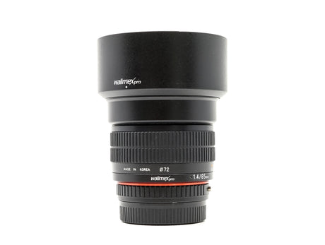 Walimex Pro 85mm f/1.4 AS IF UMC - Pentax Mount