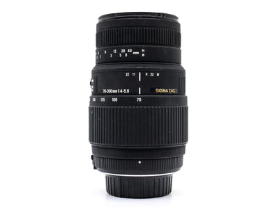 Sigma 70-300mm f/4-5.6 Macro - Geschikt voor Nikon