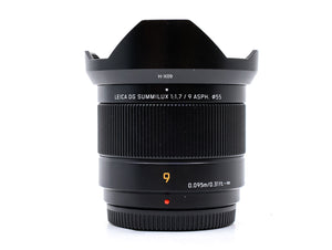 Panasonic Leica DG Summilux 9mm F/1.7 ASPH