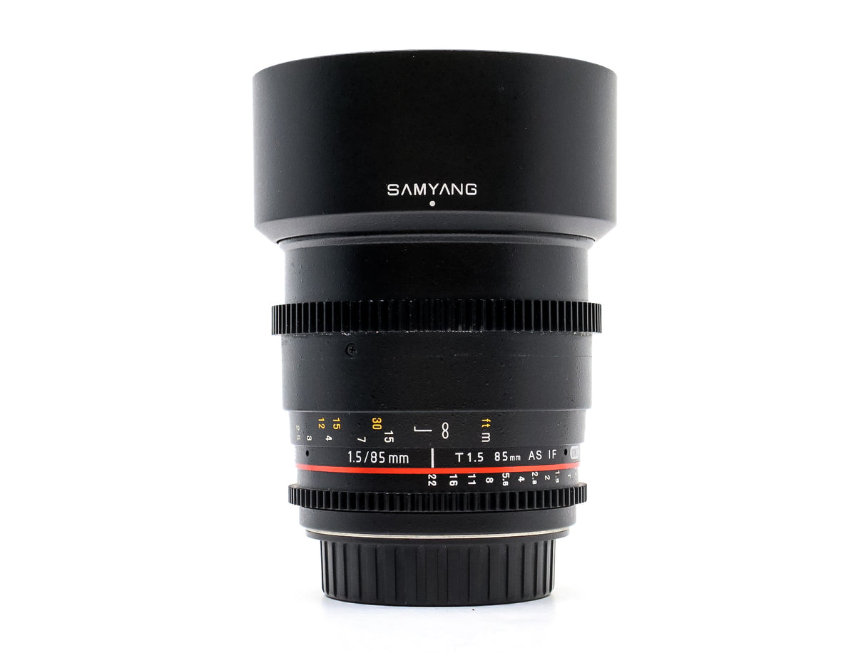 Samyang 85mm T1.5 - Canon EF Fit