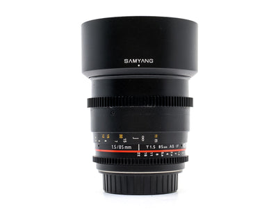 Samyang 85mm T1.5 - Geschikt voor Canon EF