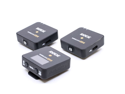 Rode Wireless GO II Draadloze Microfoon Systemen