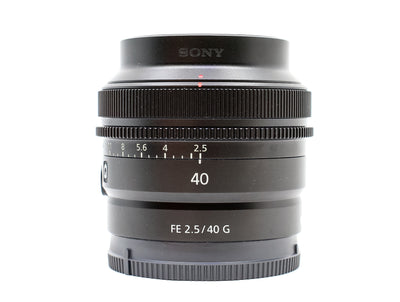 Sony FE 40mm f/2.5 G Lens