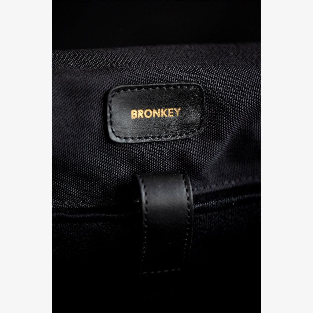 Roma Black Leather Camera Bag