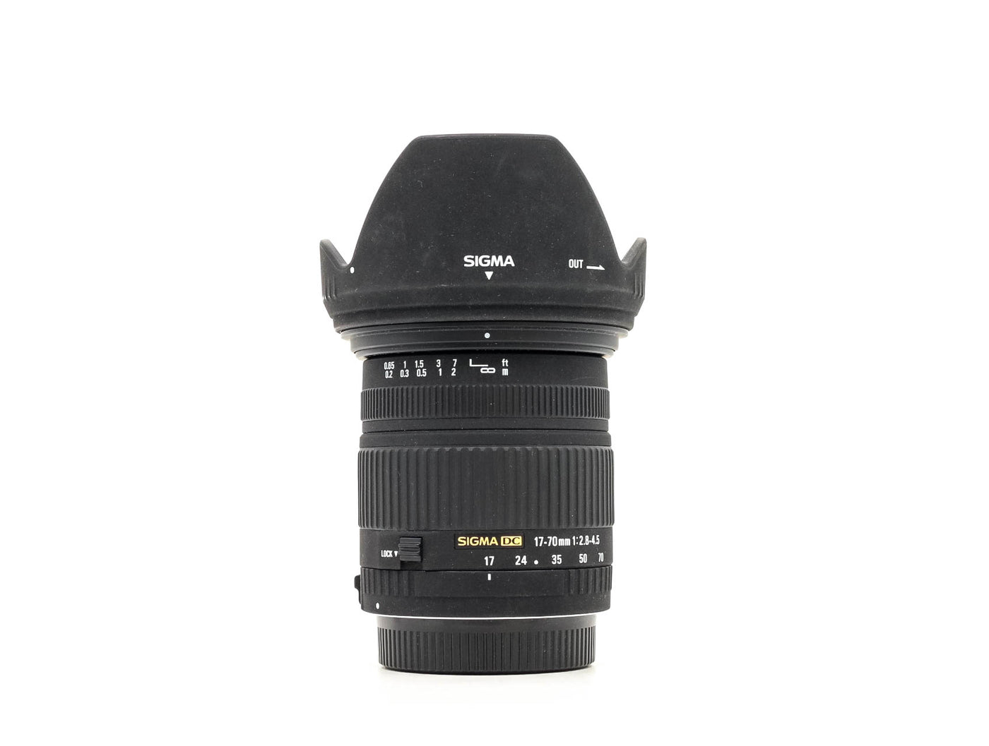 Sigma 17-70mm f/2.8-4.5 DC Macro - Sigma SA Mount · hoofdafbeelding