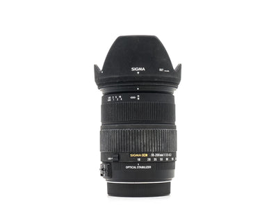 Sigma 18-200mm f/3.5-6.3 DC OS HSM - Geschikt voor Canon EF-S