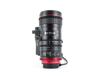 Canon CN-E 18-80mm T4.4 - Voor EF-mount