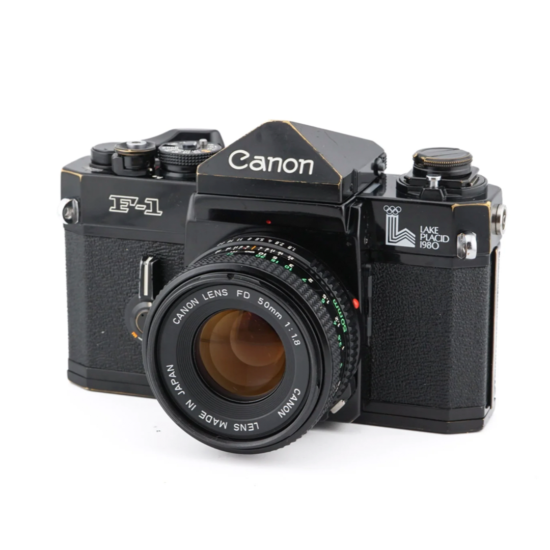 Canon F-1n + 50mm f1.8 FDn - Premium Analog Vintage Reflex 35mm SLR Camera · main image