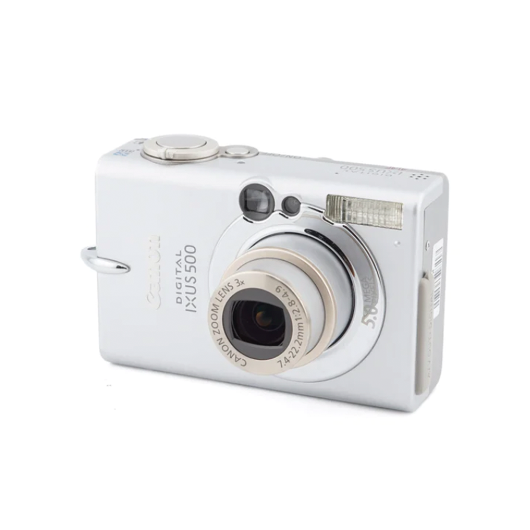 Canon IXUS 500 - Vintage Digitale Camera · hoofdafbeelding