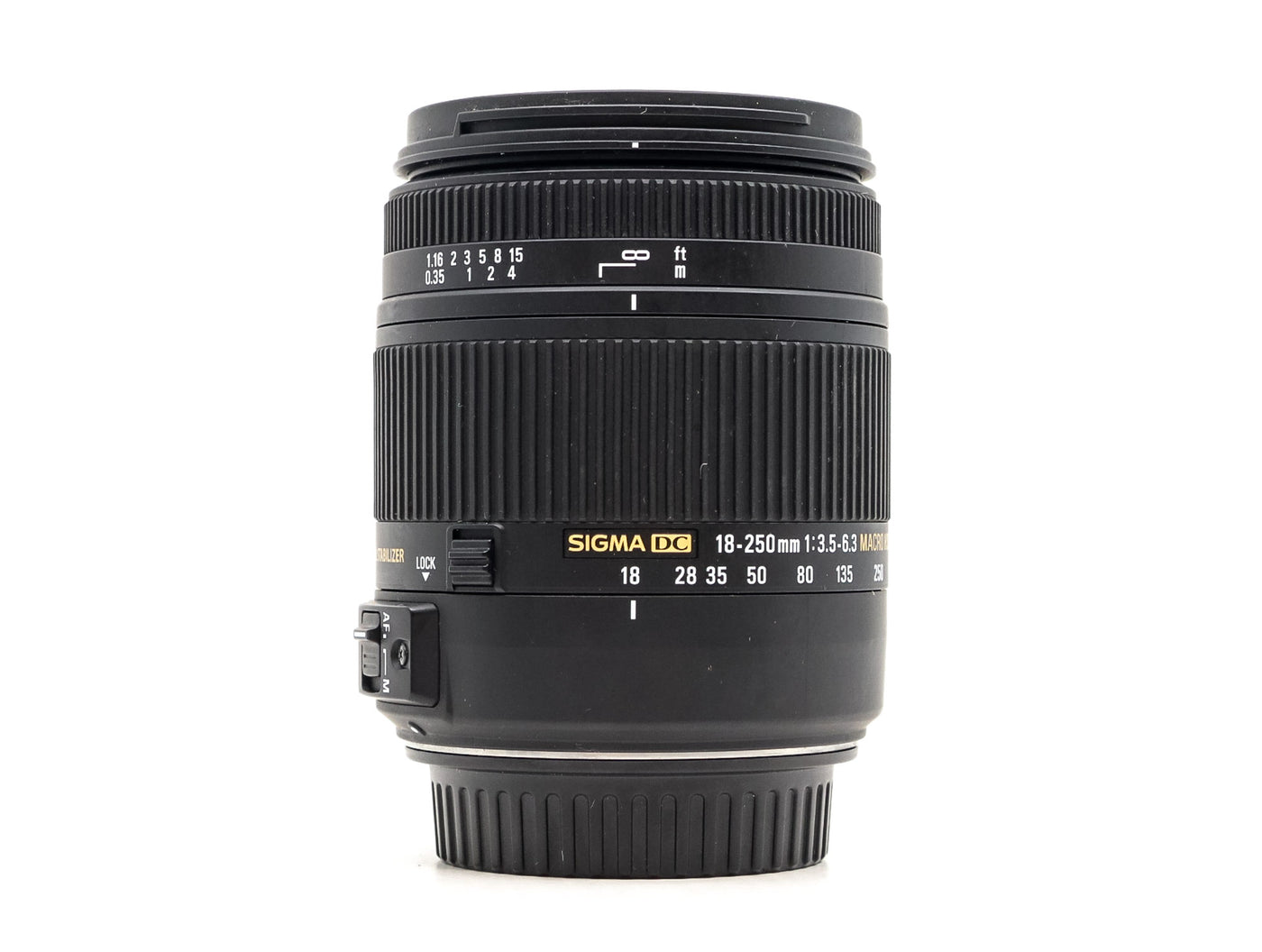 Sigma 18-250mm f/3.5-6.3 DC Macro OS HSM - Geschikt voor Canon EF-S · hoofdafbeelding