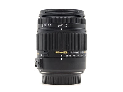 Sigma 18-250mm f/3.5-6.3 DC Macro OS HSM - Geschikt voor Canon EF-S