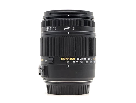 Sigma 18-250mm f/3.5-6.3 DC Macro OS HSM - Geschikt voor Canon EF-S