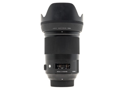Sigma 40mm f/1.4 DG HSM ART - Geschikt voor Nikon
