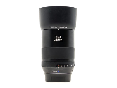 ZEISS Touit 50mm f/2.8 - Geschikt voor Fujifilm X