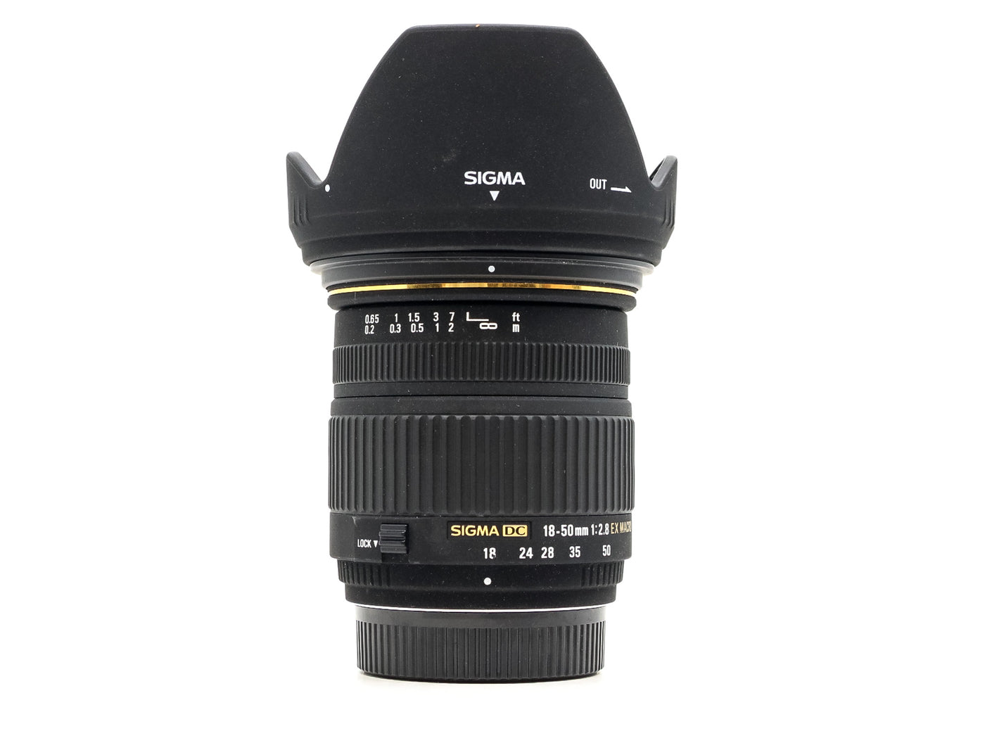 Sigma 18-50mm f/2.8 EX DC Macro - Nikon Mount · hoofdafbeelding