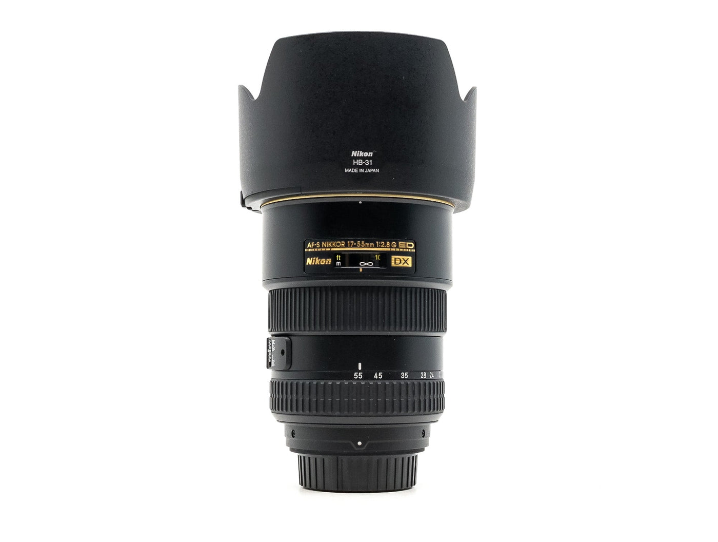 Nikon AF-S DX Nikkor 17-55mm f/2.8G IF-ED · hoofdafbeelding
