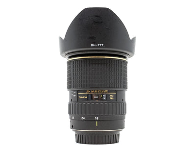 Tokina 16-50mm f/2.8 AT-X Pro DX AF - Geschikt voor Canon EF-S