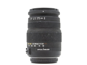 Sigma 50-200mm f/4-5.6 DC OS HSM - Canon EF-S Fit