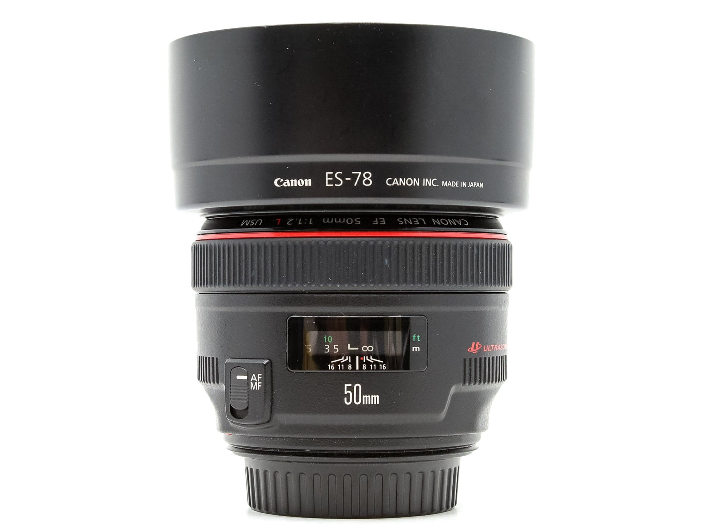Canon EF 50mm f/1.2 L USM · hoofdafbeelding