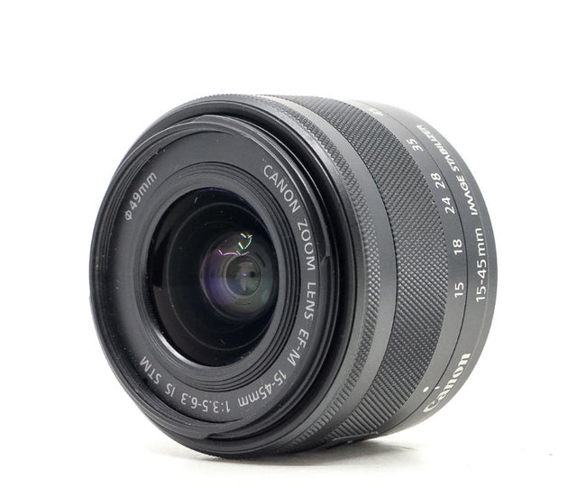 Canon EF-M 15-45mm f/3.5-6.3 IS STM - segunda mano - excelente estado - foto principal - SKU 3770813 - Camera Market