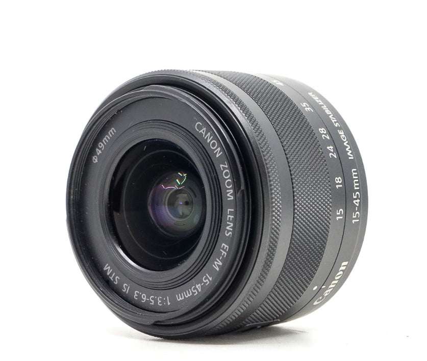 Canon EF-M 15-45mm f/3.5-6.3 IS STM · hoofdafbeelding