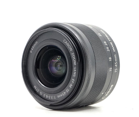 Canon EF-M 15-45mm f/3.5-6.3 IS STM - segunda mano - excelente estado - foto principal - SKU 3629934 - Camera Market