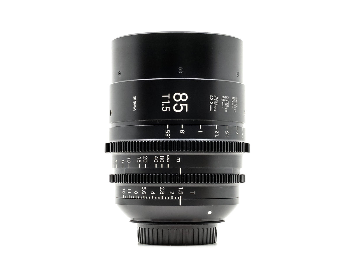 Sigma 85mm T1.5 FF - Canon EF fit