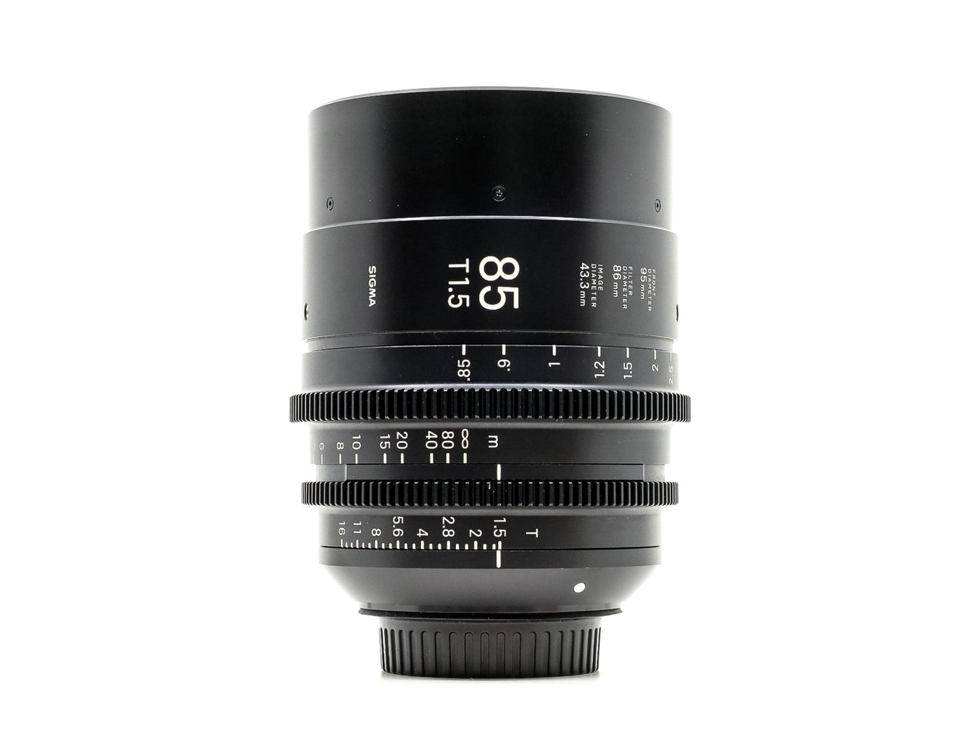 Sigma 85mm T1.5 FF - Geschikt voor Canon EF · main image