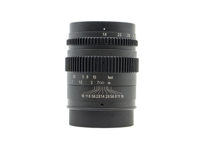 SLR Magic 35mm T1.4 Cine II - Geschikt voor Fujifilm X