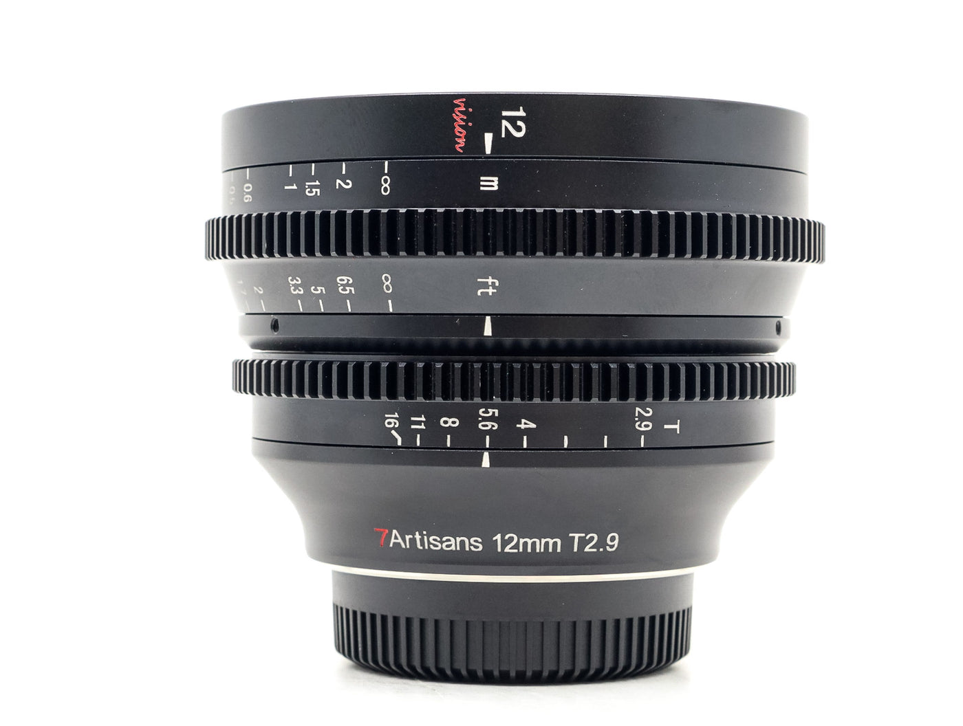 7Artisans 12mm T2.9 Vision - Micro Four Thirds Fit  · main image