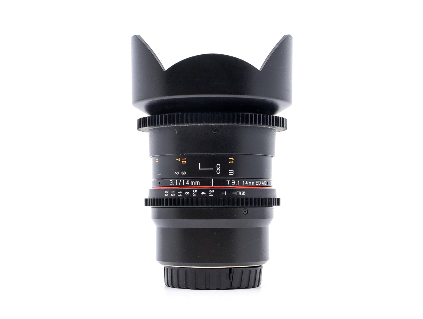Samyang 14mm T3.1 ED AS IF UMC II - Micro Four Thirds Compatibel · hoofdafbeelding