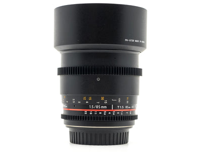 Walimex Pro 85mm T1.5 - Geschikt voor Canon EF
