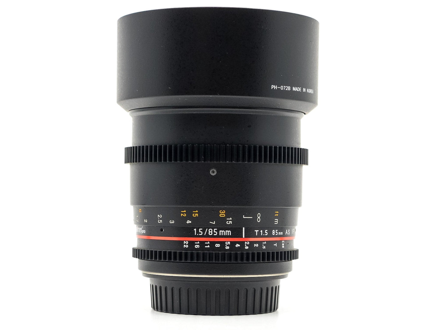Walimex Pro 85mm T1.5 - Canon EF-vatting · hoofdafbeelding