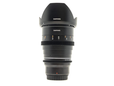 Samyang 24mm T1.5 Cine VDSLR MK2 – Sony FE