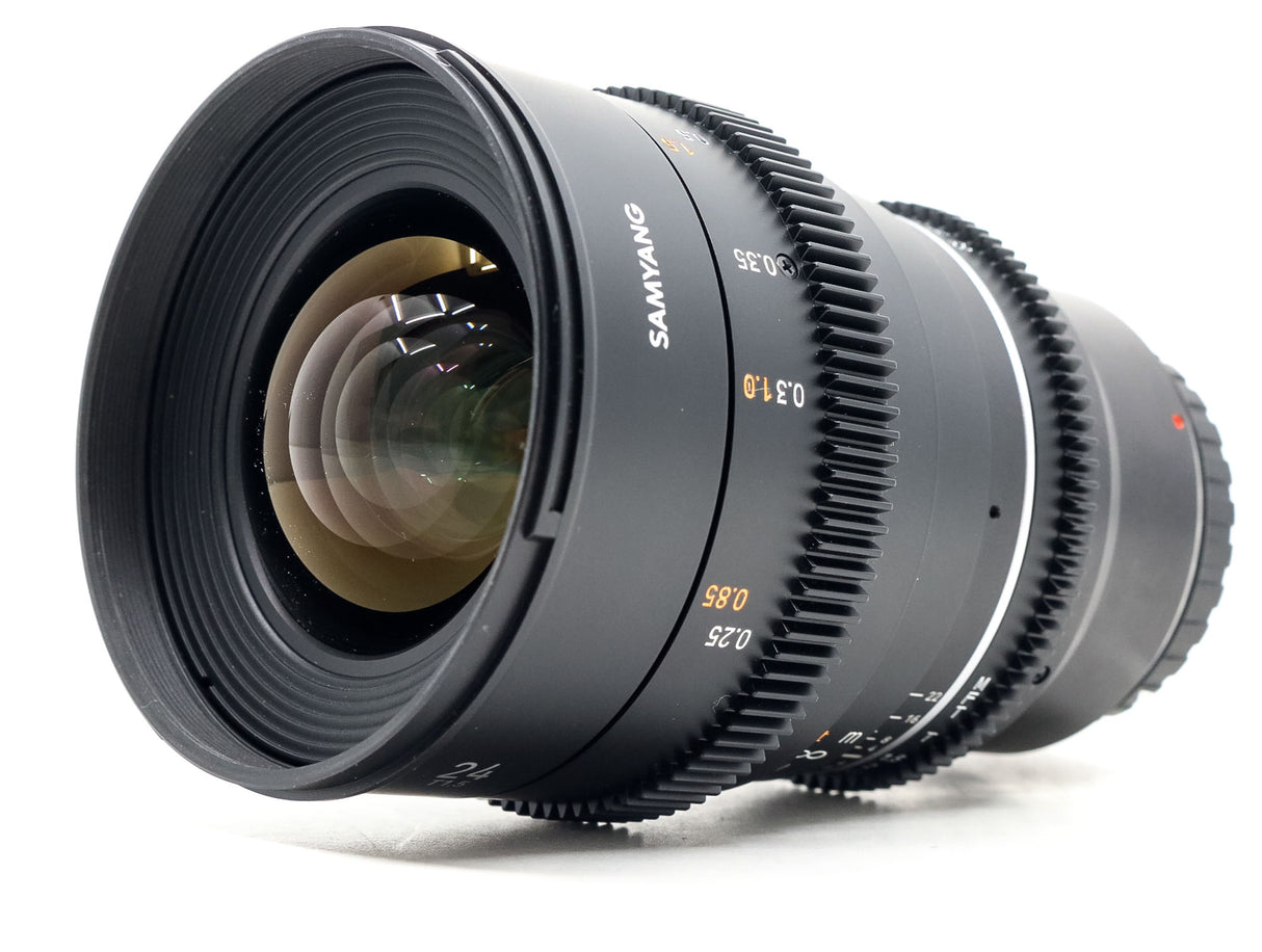 Samyang 24mm T1.5 Cine VDSLR MK2 - Sony FE Fit