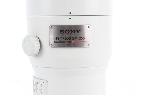 Sony FE 600mm f/4 GM OSS Telelens | Camera Market