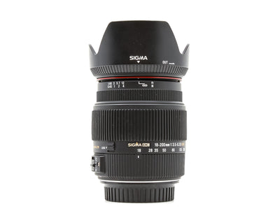 Sigma 18-200mm f/3.5-6.3 DC OS HSM II - Geschikt voor Canon EF-S
