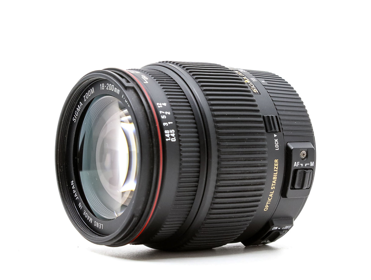 Sigma 18-200mm f/3.5-6.3 DC OS HSM II - Canon EF-S Fit