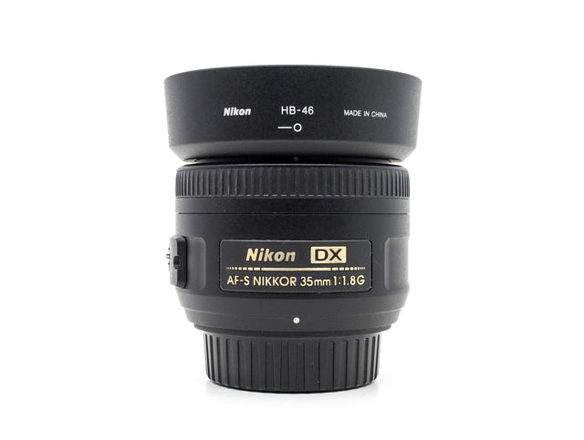 Nikon AF-S DX Nikkor 35mm f/1.8G - segunda mano - excelente estado - foto principal - SKU 3784533 - Camera Market